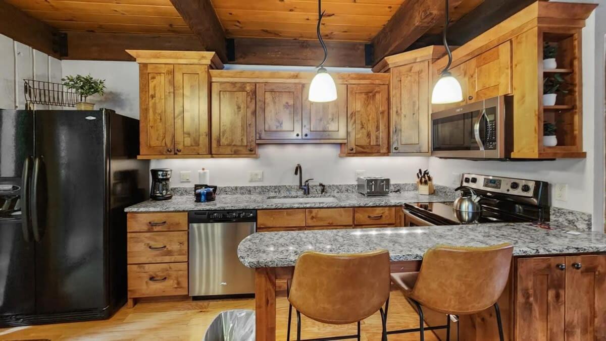 ברקנרידג' Cozy 2 Bedroom Condo In Town Walk To Main St Skiing מראה חיצוני תמונה